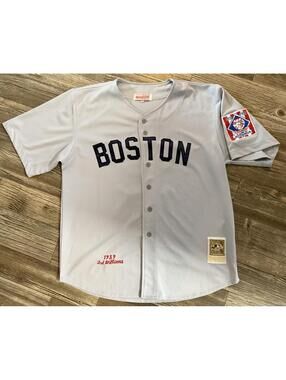 Mitchell & Ness 1939 Ted Williams Boston Red Sox Sz 50 Made In Koera
